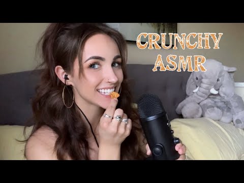 Crunchy Eating Sounds ASMR 🥒 (Up Close Sounds, Whispers)