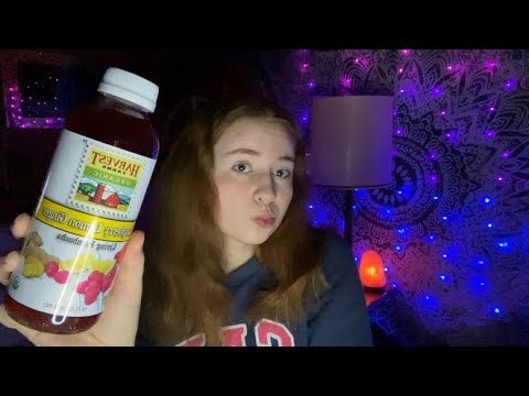 ASMR /My Favorite Triggers For Sleep! 😴 + TRYING KOMBUCHA FOR THE FIRST TIME! ✨