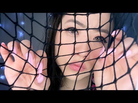 ASMR Spiderweb in Your Face, Can I Touch It? (Inaudible, Mouth Sounds)