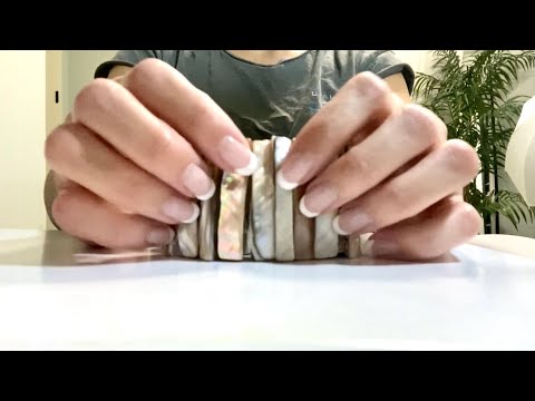 ASMR Tapping Triggers - Book, Watch, 🐚 Shell Bracelet