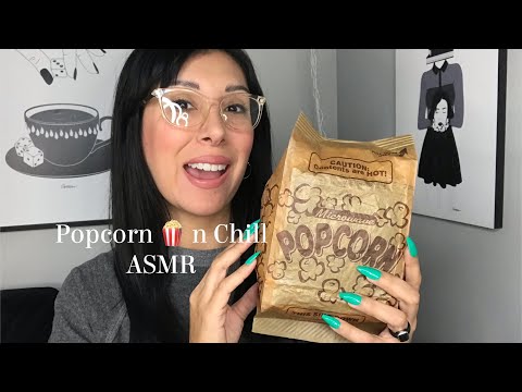 Requested ASMR: Popcorn n Chill 🍿