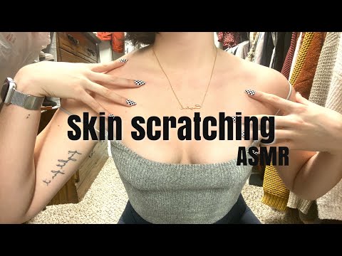 ASMR | tingly skin and shirt scratching | ASMRbyJ
