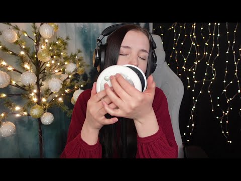 ASMR - Slow and Gentle Ear Licking and Ear tapping - Trigger combo