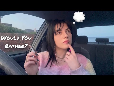 ASMR | Let’s Play… Would You Rather? 🤔 (Whispering & Smoking)