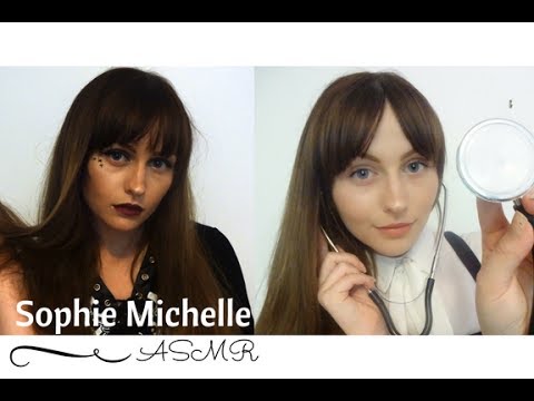 ASMR Doctors office Role Play: Bitchy receptionist and physical check up