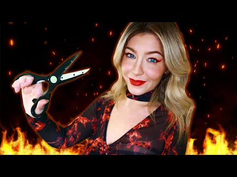 ASMR THE RUDE HAIRCUT FROM HELL! 🔥🔥🔥