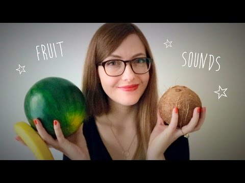 ASMR | gentle fruit tapping