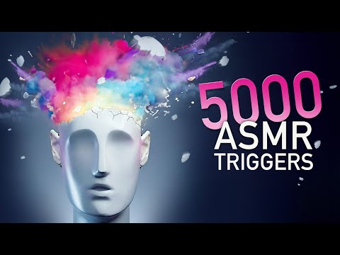 ASMR 5000 TRIGGERS! Ear to Ear Tingle Satisfaction for People with Short Attention Span - NO TALKING