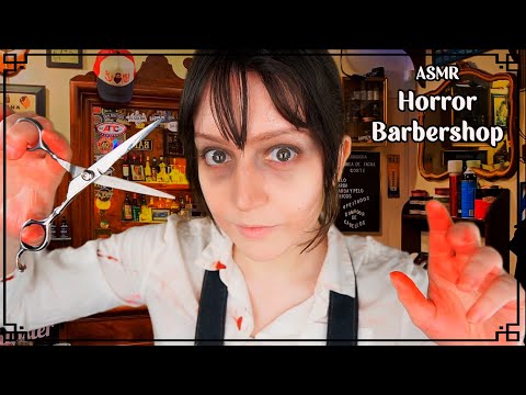 ⭐ASMR Welcome to the HORROR Barbershop [Sub] Halloween Special