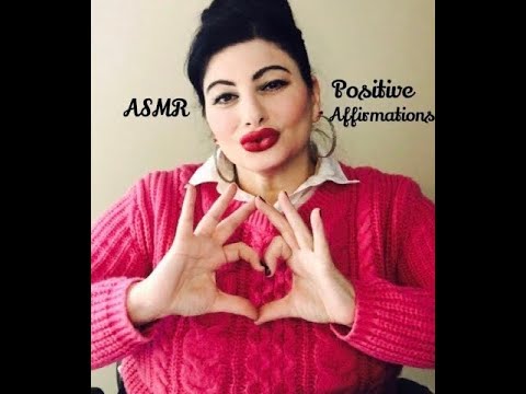ASMR soft spoken positive affirmations.