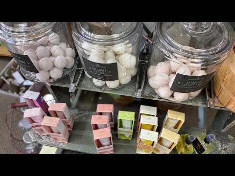 ASMR tapping around a store! (no talking)