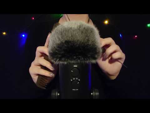 ASMR - Fluffy Microphone Combing [No Talking]