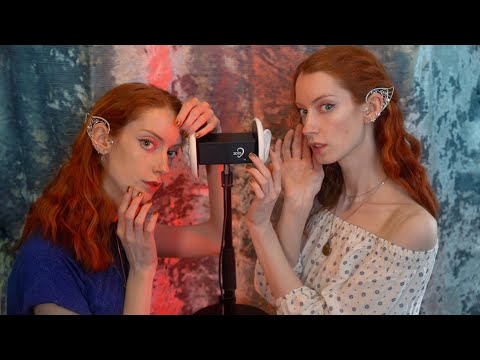 Cozy Elf Twins ASMR 🌻 [2 HOURS+ For Sleep] Layered Sounds / Inaudible Whispers