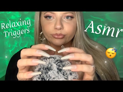 ASMR Fluffy Mic Scratching, Glass Tapping, Camera Tapping & More 💚