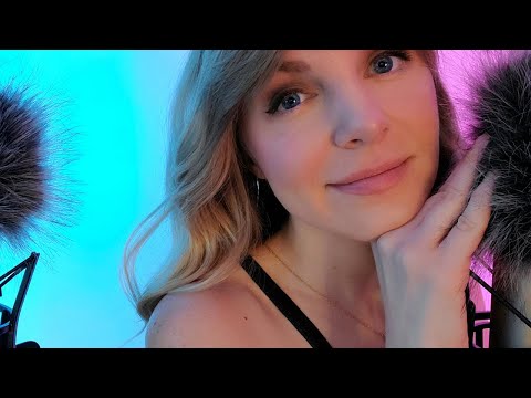 ASMR | Fluffy Mic Positive Affirmations (With Ear to Ear Whispers)