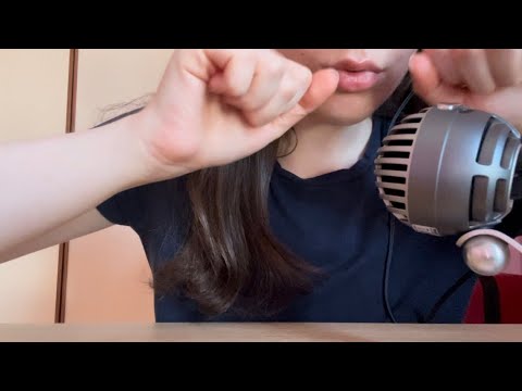 [ASMR] HANDS MOVEMENTS, HANDS SOUNDS, MOUTH SOUNDS To keep you Focused #asmr 🎧🎙️ ₊˚✧