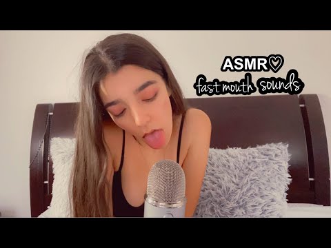 ASMR | FAST MOUTH SOUNDS WITH 100 LAYERS OF LIP BALM (lip smack, tongue swirls* WATCH THIS TO RELAX💙