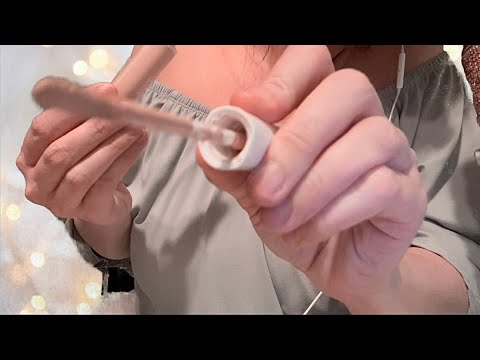 1 Minute ASMR Doing Your Makeup with Mouth Sounds