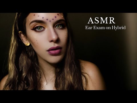 ASMR Ear Exam on Hybrid #asmrsounds
