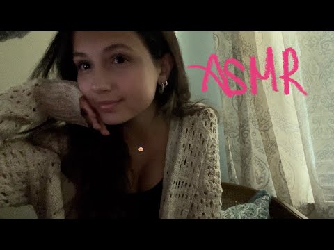 ASMR facial and upper body follow my instructions relaxation (with important message at end!)