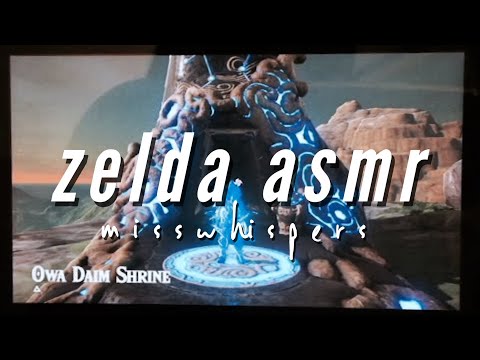 Zelda Breath of the Wild Gameplay // ASMR