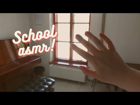 1 min asmr in music school