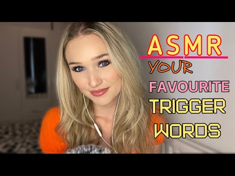 ASMR | YOUR FAVOURITE TRIGGER WORDS ✨❤️🤫