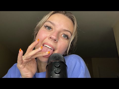 ASMR| Deep Layered Mouth Sounds| Wet Mouth Sounds Layered for Tingles