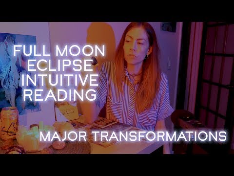 Full Moon Eclipse Intuitive Card Reading, with a little ASMR