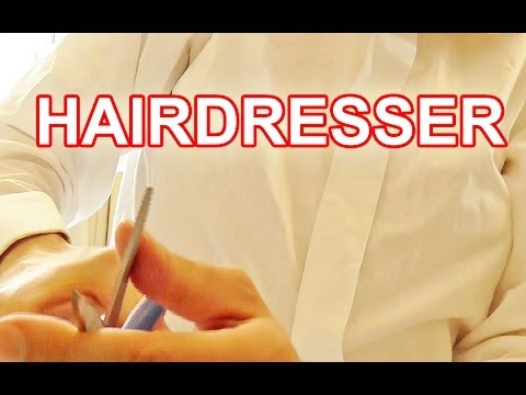 ASMR - haircut salon. Binaural hair cut roleplay. Ear to ear. Obcinanie włosów po polsku.