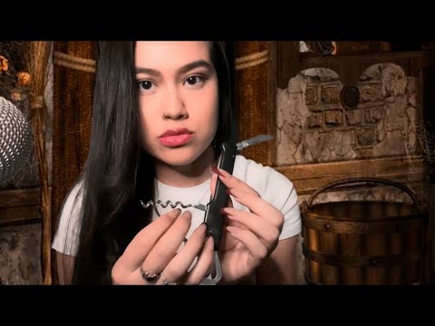 ASMR: 🎃😈 Turning You Into My Doll !! | Layered Sounds | Halloween Roleplay | Doing Your Makeup