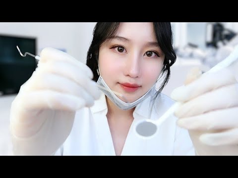 *ASMR* RELAXING Oral Check Up - Dentist ROLEPLAY