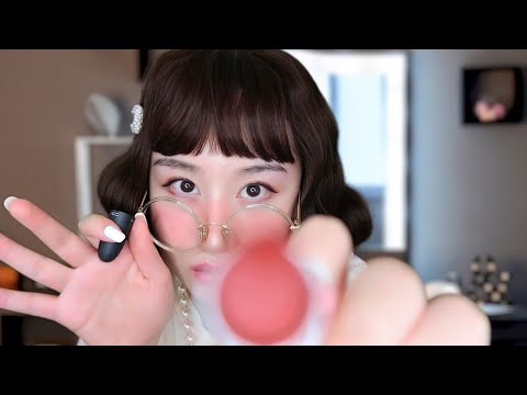 *ASMR* Sassy Lady Cakes Your Face with Makeup