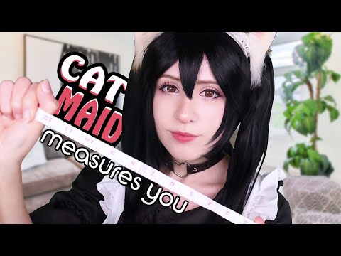 ASMR Roleplay - Your Loving Cat-Maid Rin Measures You!