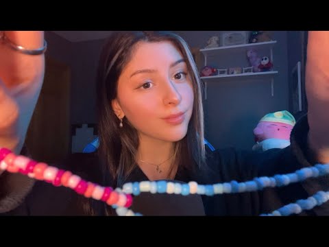 ASMR PUTTING THINGS ON YOU *chaotic personal attention*