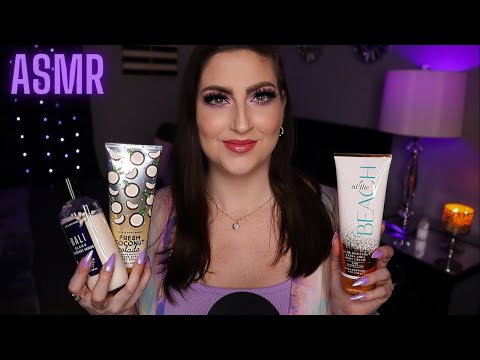 ASMR | Summer Bath & Body Works Lotion Collection 🥥 (Pt. 1)