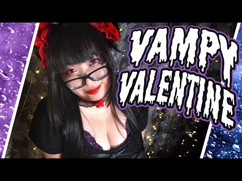 ASMR Tsundere Vampire Valentine's Night 🦇❤️ Feeding on You