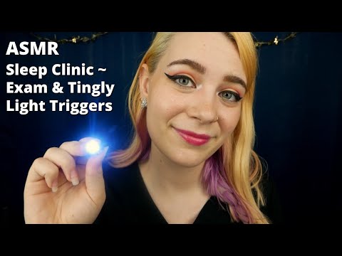 ASMR Tingly Sleep Clinic w/ Exam & Relaxing Triggers 💤 | Soft Spoken Medical RP