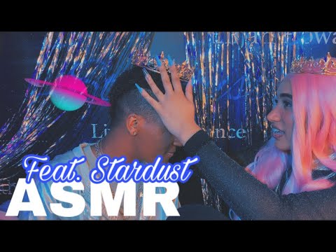 ASMR • My Best Friend Visits My Moon Den For a Stardust Party!🎉 • soft spoken, space ambient