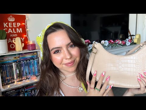 ASMR Target Haul 🌸💛 | Spring Items + Accessories 🌻 | Tapping, Scratching, Tracing, and Whispering 🌿