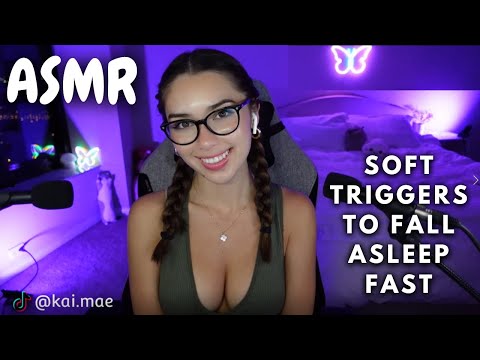 ASMR ♡ Soft Triggers to Fall Asleep Fast (Twitch VOD)