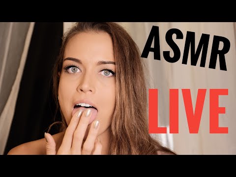 LIVE ASMR Gina Carla - Triggers, Mouth Sounds, High Sensitive and Extreme