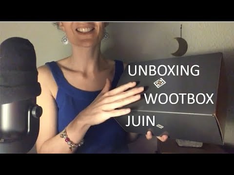 { ASMR FR } Unboxing Wootbox Juin