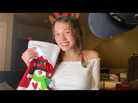 ASMR Sassy Reindeer Stuffs Your Stocking