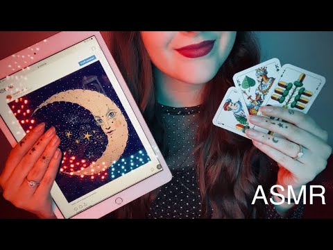 ASMR | Ich lege deine Karten und lese dein Horoskop für 2021(tapping, lots of whispering) [Roleplay]