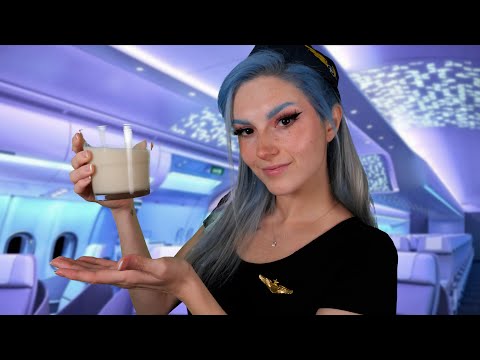 ASMR First Class Flight Experience | Luxury Personal Attention