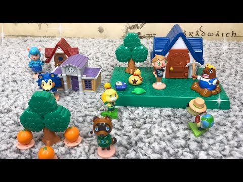 ASMR Animal Crossing Figures Unboxing (Whispered, Tapping)