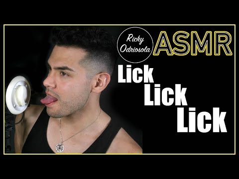 ASMR - Ear Licking Sounds for 30 Minutes! (Tongue & Wet Mouth Sounds, Male Whisper)