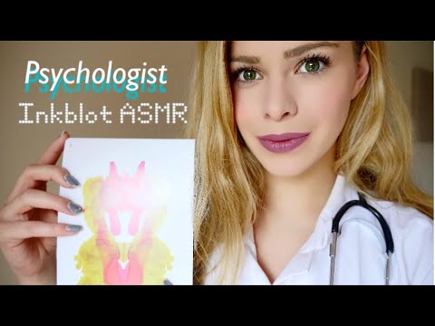 ASMR Inkblot Test ~ Psychologist Role Play ~ Personality Test