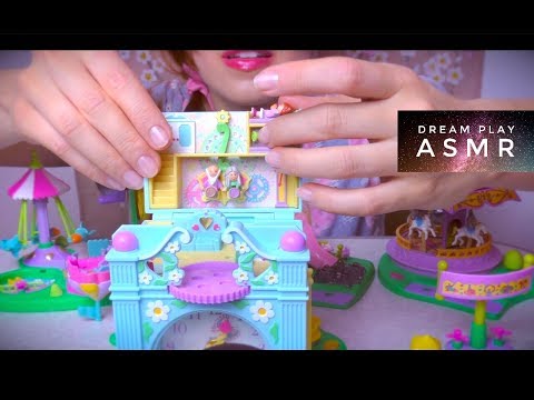 ★ASMR★ Tapping Toys Good Night Story Polly Pocket, also for Kids | Dream Play ASMR